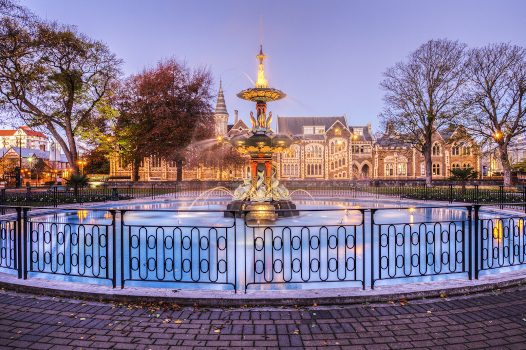 Christchurch's Botanical Gardens are part of the picturesque city's appe...