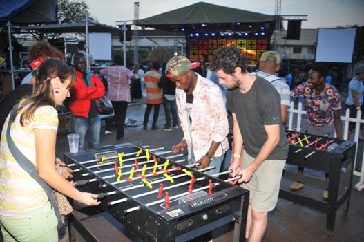 revellers-playing-foosball-at-the-bell-tent