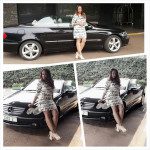Zari Flaunts CLK500 Benz