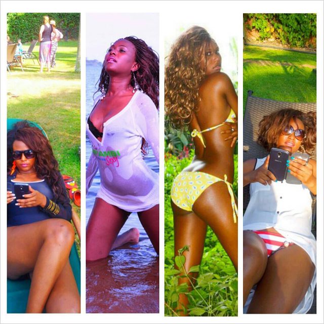 Brenda showing off her body as she promotes her 'Hajji' song