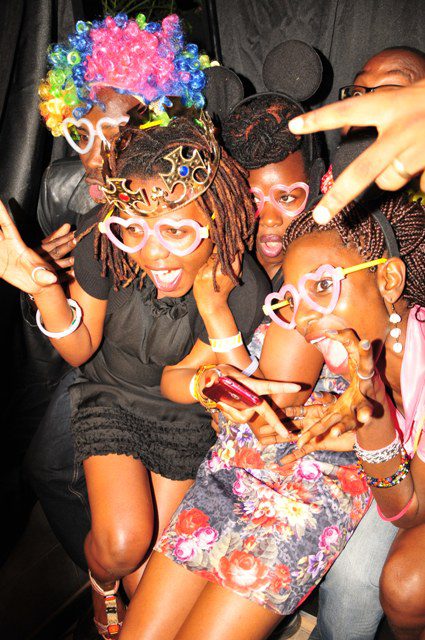 Girls having fun after enjoying Desperados