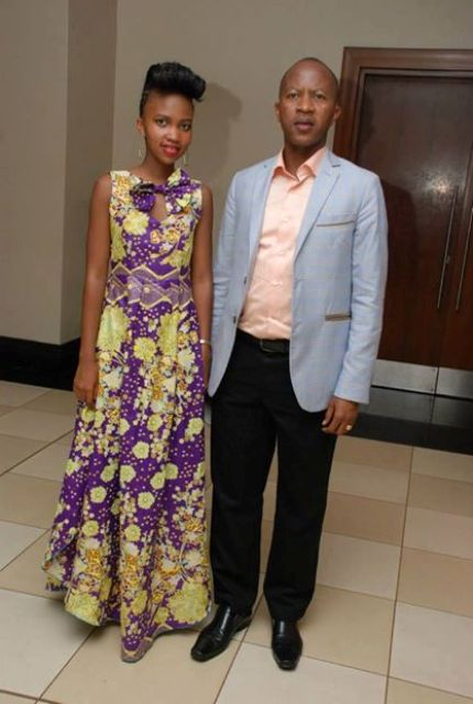 Sheila and her dad Frank Gashumba