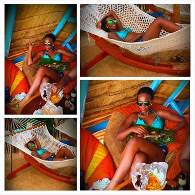 Stacie hanging out
