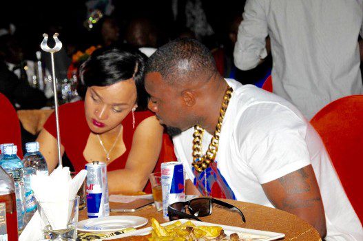 Carol and Gitawo looking loved up
