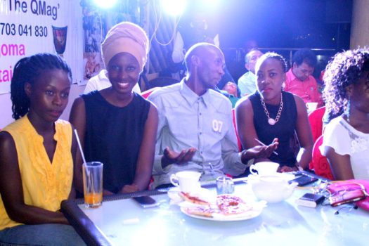 Ambassador Akurut Pauline Murungi, Ronnie Nsubuga,Sherry Nalulyo  Charity N Flaksy