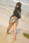 Lingerie model Nina Mirembe is a mother