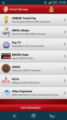 The app offers subscribers a platform to pay their bills