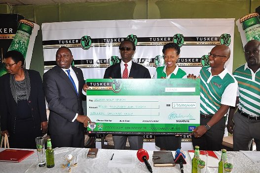 Tusker Malt Lager increases its cash sponsorship for the 82nd edition of the Uganda Golf Open
