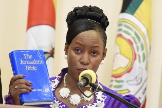 Youth Affairs Minister Florence Nakiwala Kiyingi