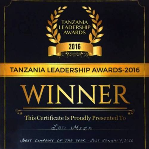 Lato Milk recognized as the best in Tanzania