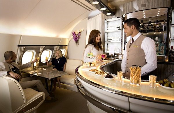 Emirates to Unveil Enhanced A380 Onboard Lounge at ITB Berlin