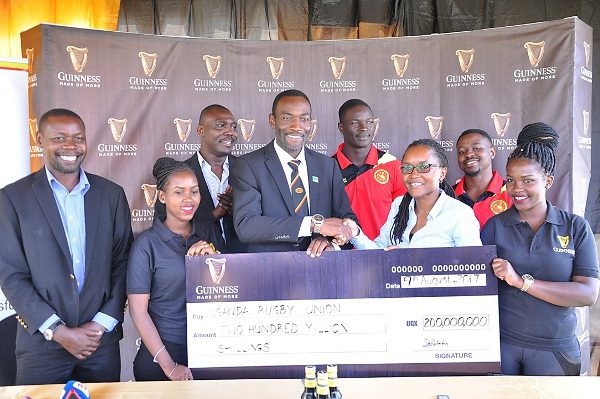  Guinness renews its partnership with Uganda Rugby Union with a UGX 200 million sponsorship kit for the National Sevens team