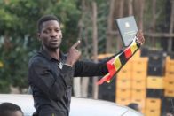 Jose Chameleone takes on a fan down in a dance competition