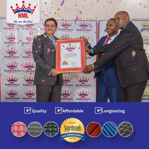 Royal Mabati awarded superbrand award