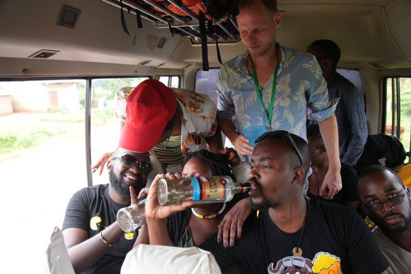 Cocktails in the wild excite, educate Ugandans
