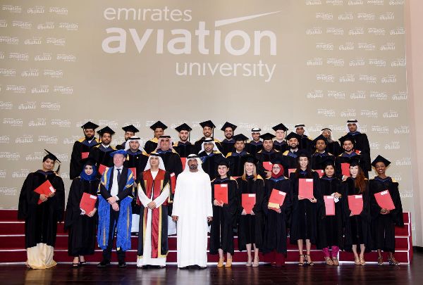 Emirates Aviation University celebrates the graduation of 220 students