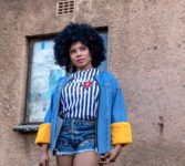 Sizzling: Nana Weber shows off curvy figure in a sexy wear