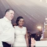 Bryan White flags off Alex Muhangi ahead of the UNAA Causes convention
