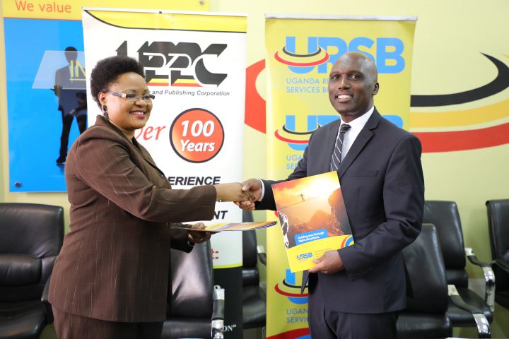 URSB signs working partnership MOU with UPPC aimed at increasing easier access to both their services