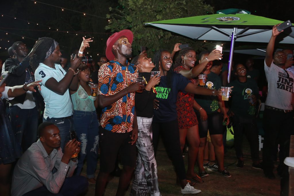 Tusker ‘lites’ up Jinja with Neon at the Bridge party