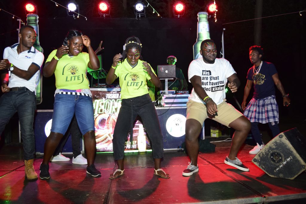 Photos: Tusker lites up Mbarara with Neon Rave party