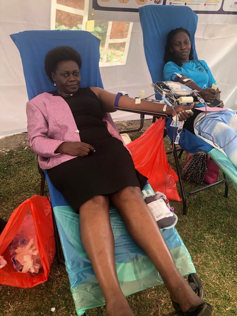 Ministry of Health, Rotarian Malaria in blood donation campaign drive