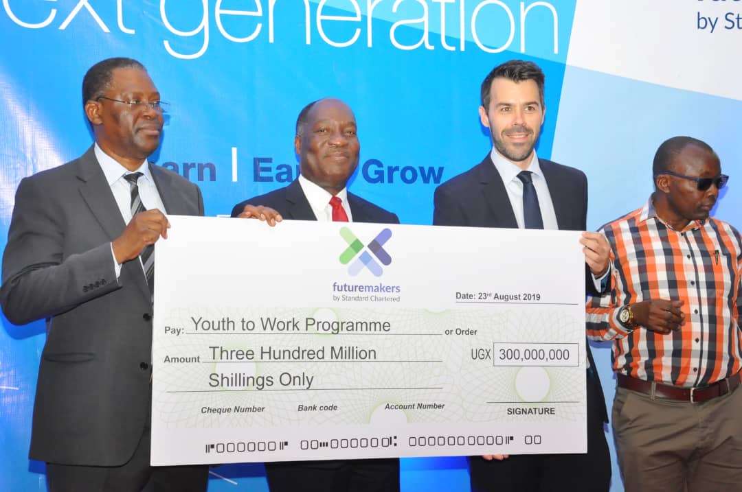 Standard Chartered Bank partners with Development Agency Challenges Uganda to tackle problem of youth unemployment