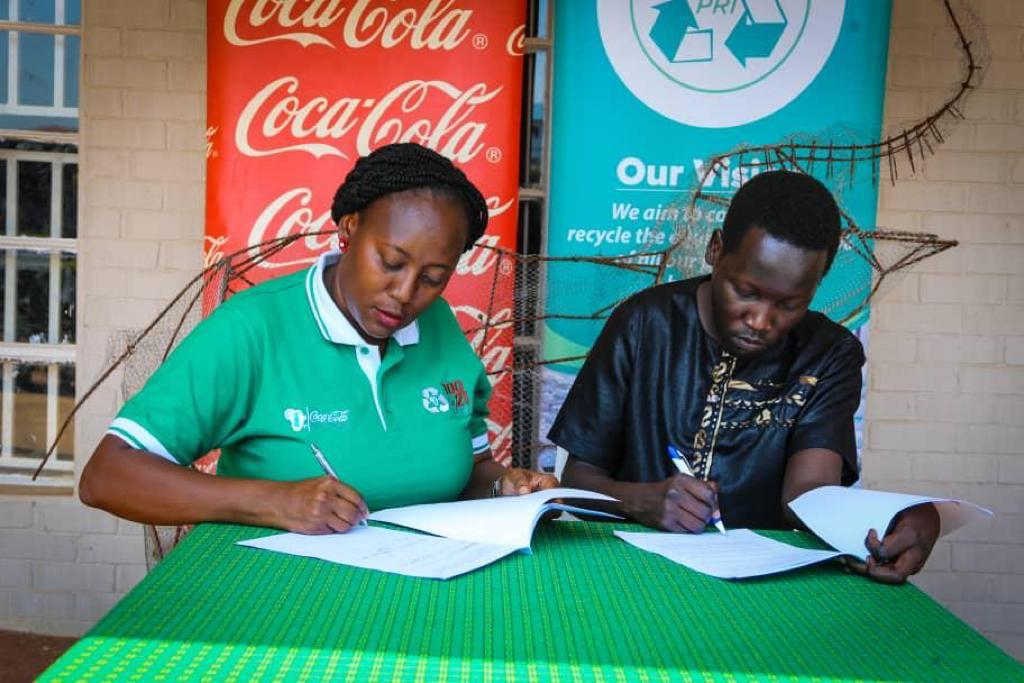 CocaCola Beverages Africa in Uganda signs a Memorandum of