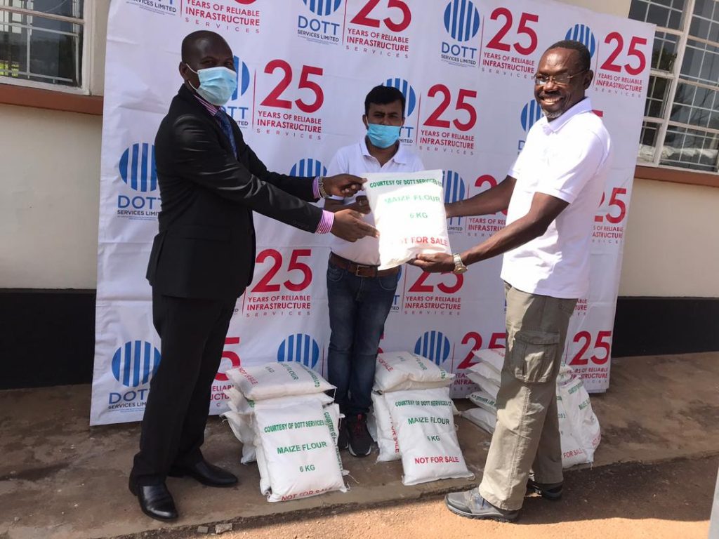  Dott Services Limited donates 5 tonnes of food to COVID-19 Response team