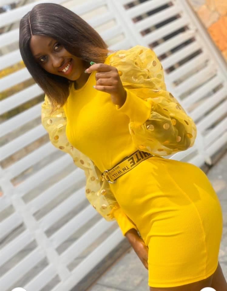  Yellow Girl: Jenny Nasasira smashing quarantine photos