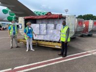 Juliet Zawedde donates more food to her home area