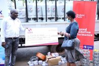 Mandela Group donates 2 pickups to COVID-19 Response team