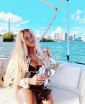 Curvy Brenda Nampiima dazzles in a pool