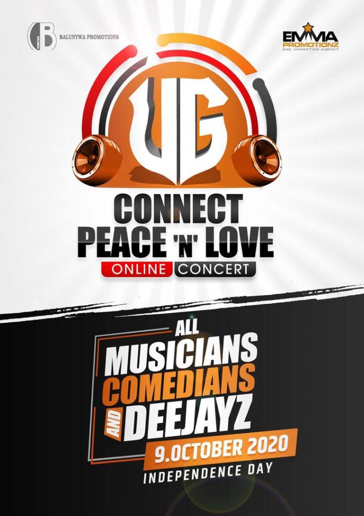 Balunywa promotions organises “Connect peace and love” concert for Independence day