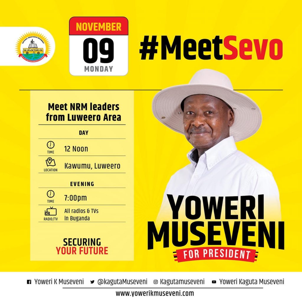  Sevo kicks off campaigns in Luweero