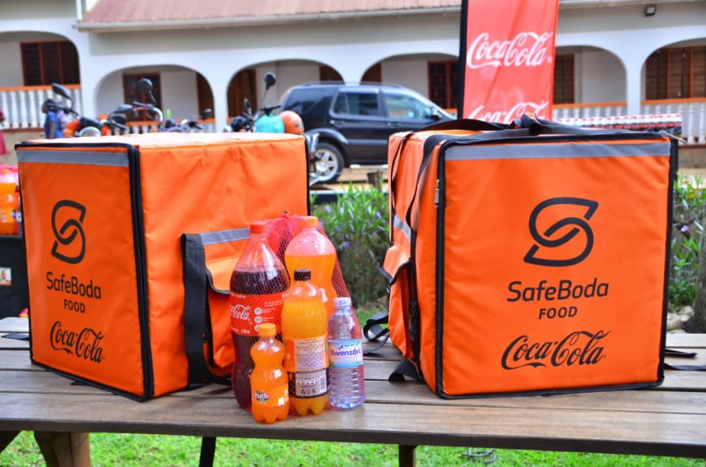 SafeBoda and Coca Cola Reward SafeBoda Food & Shop Driver Champions at ‘Coca-Cola Egabudde’ Festival