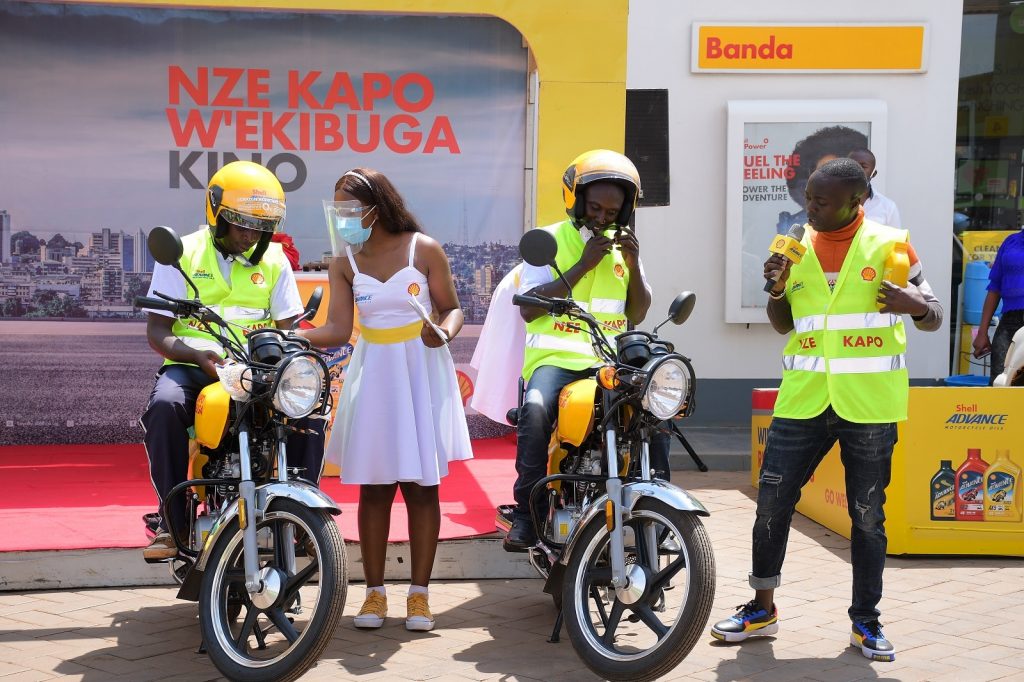  Over 15,000 boda riders scoop prizes worth 300m in Shell Advance ‘Kapo W’ekibuga’ campaign