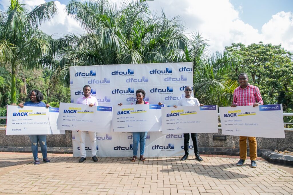 dfcu Bank rewards winning Journalists in the Media Bounce Back challenge
