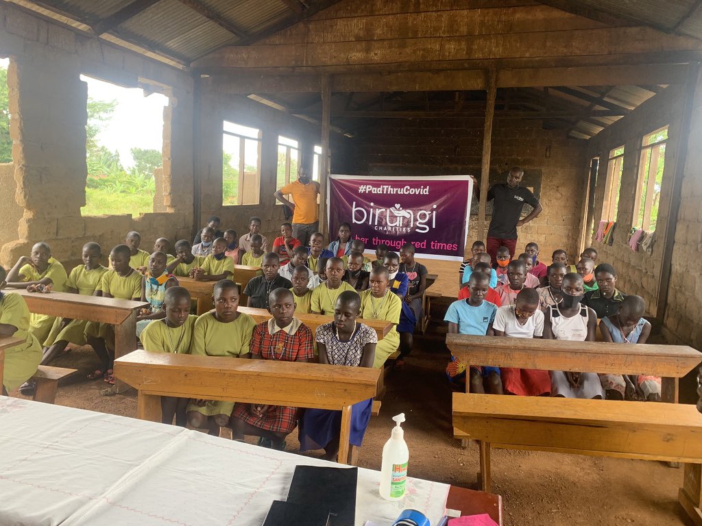  Birungi Charities takes #PadThruCovid campaign to Kasese