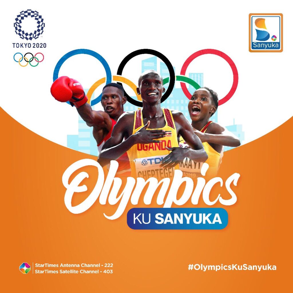Sanyuka TV secure Olympics rights, become Uganda’s Official Broadcasters