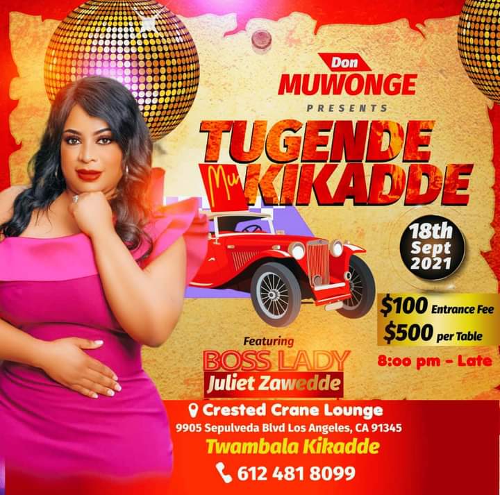 Bosslady Juliet Zawedde to feature at Tugende Mu Kikadde as a special guest