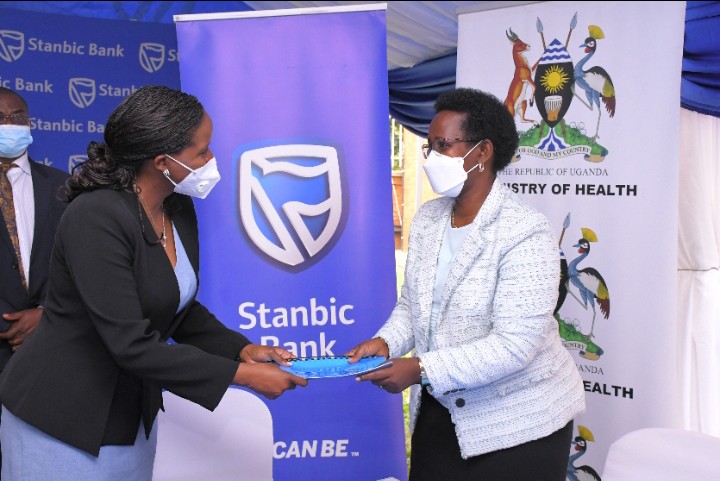 Stanbic Bank partners with MoH to support COVID-19 hit health workers