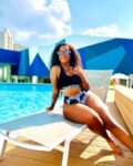 Marscey Barbie shows off stunning body