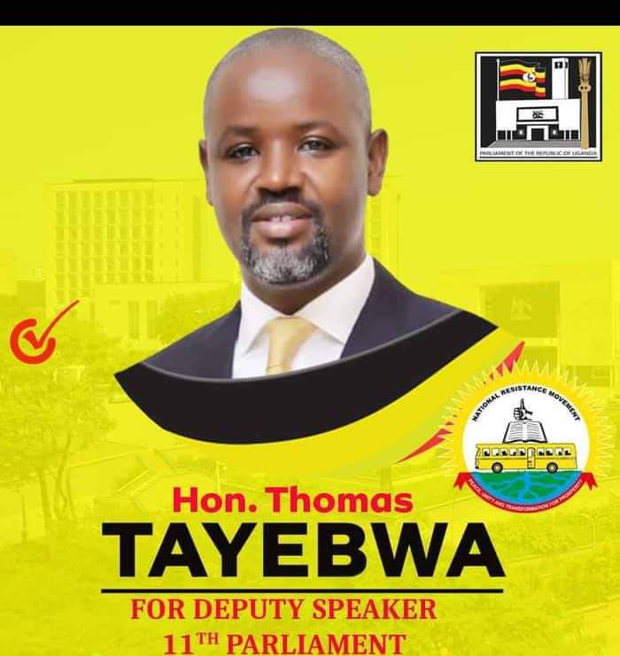 Thomas Tayebwa welcomes Deputy Speaker position endorsement