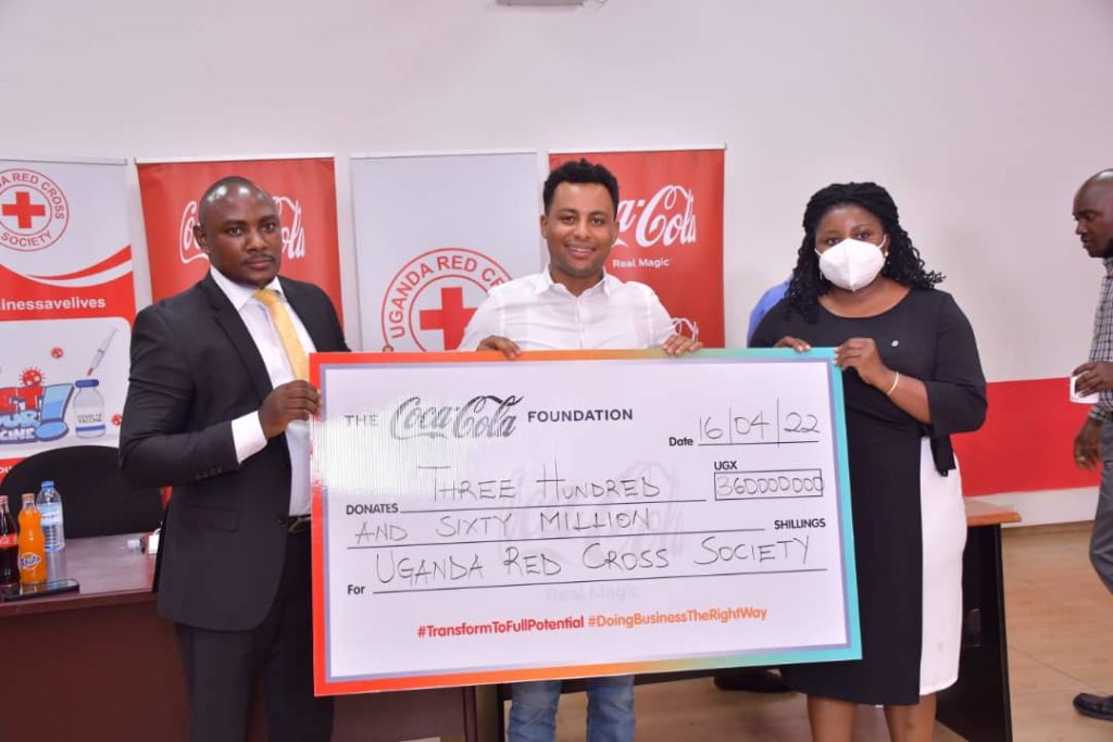 The Coca-Cola Foundation partners with Uganda Red Cross Society to Drive COVID-19 Vaccine Uptake