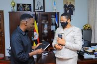 Nigerian star Fireboy jets into the country ahead of his Lugogo Cricket Oval show