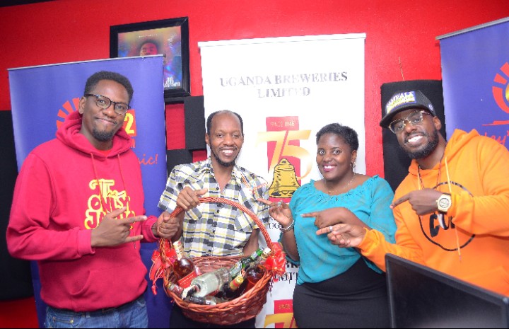 Uganda Breweries rewards #UBLAt75 Sanyu FM Campaign Grand Prize winner