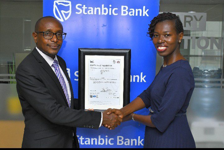 Stanbic becomes 1st Ugandan bank to attain ISO/IEC 27001:2013 Certification