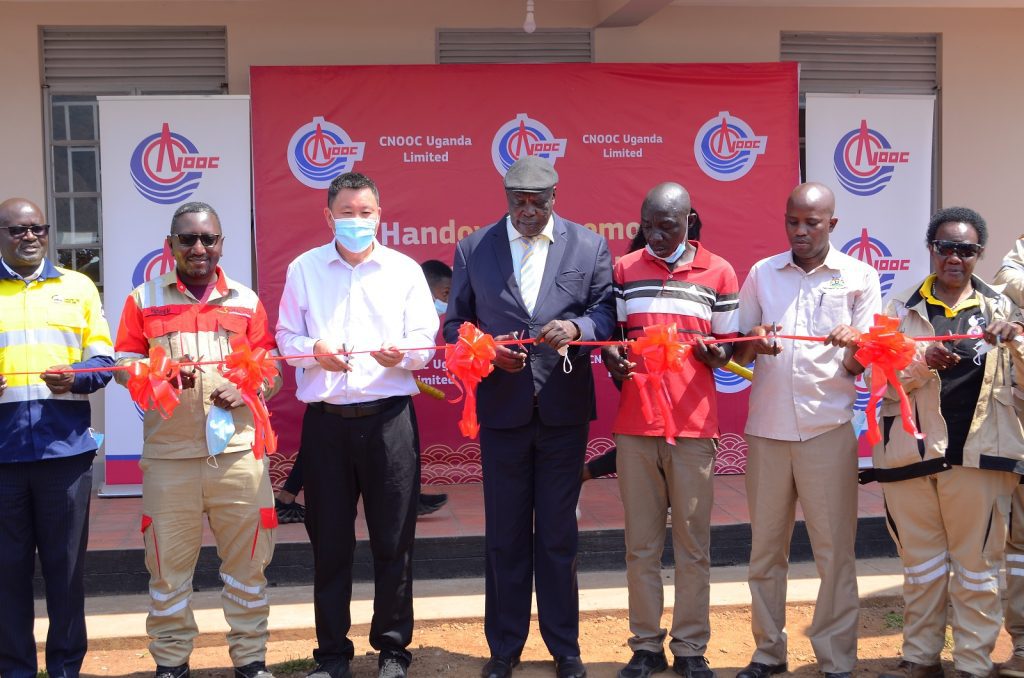 CNOOC Uganda Limited conducts handover ceremony for 56 resettlement housing units for Project Affected Persons