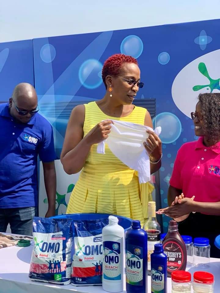 Unilever Uganda launches new Omo unbeatable stain removal